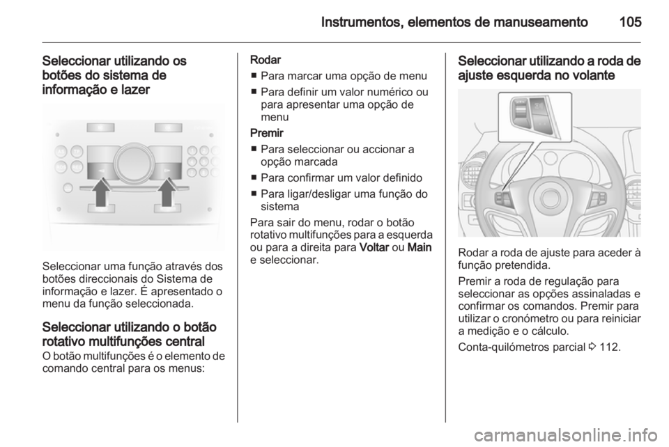 OPEL ANTARA 2013.5  Manual de Instruções (in Portugues) 