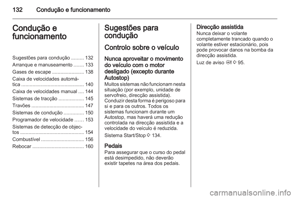 OPEL ANTARA 2013.5  Manual de Instruções (in Portugues) 