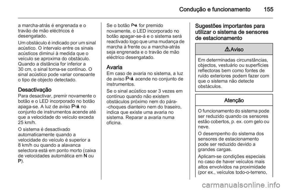 OPEL ANTARA 2013.5  Manual de Instruções (in Portugues) 
