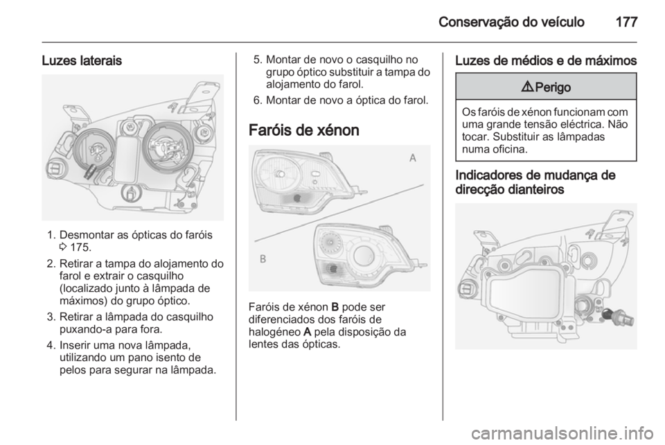 OPEL ANTARA 2013.5  Manual de Instruções (in Portugues) 