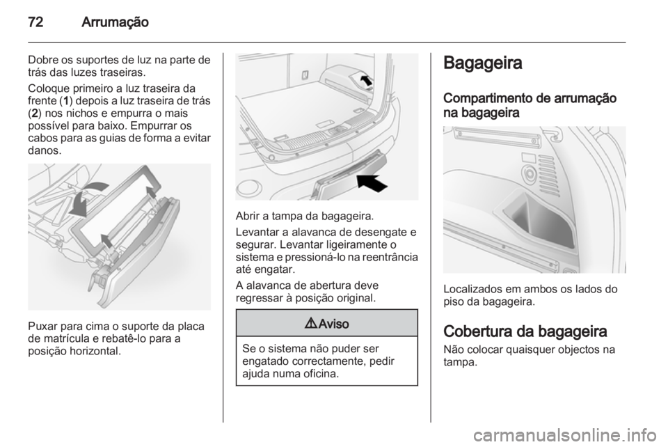 OPEL ANTARA 2013.5  Manual de Instruções (in Portugues) 