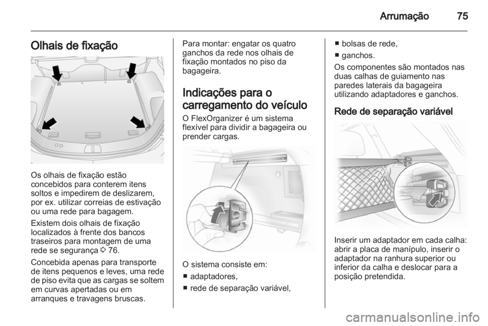 OPEL ANTARA 2013.5  Manual de Instruções (in Portugues) 