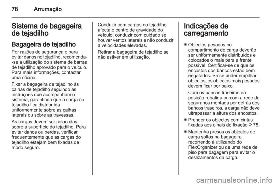 OPEL ANTARA 2013.5  Manual de Instruções (in Portugues) 