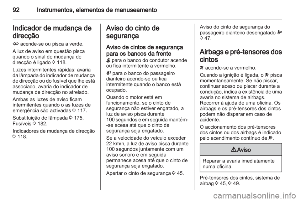 OPEL ANTARA 2013.5  Manual de Instruções (in Portugues) 