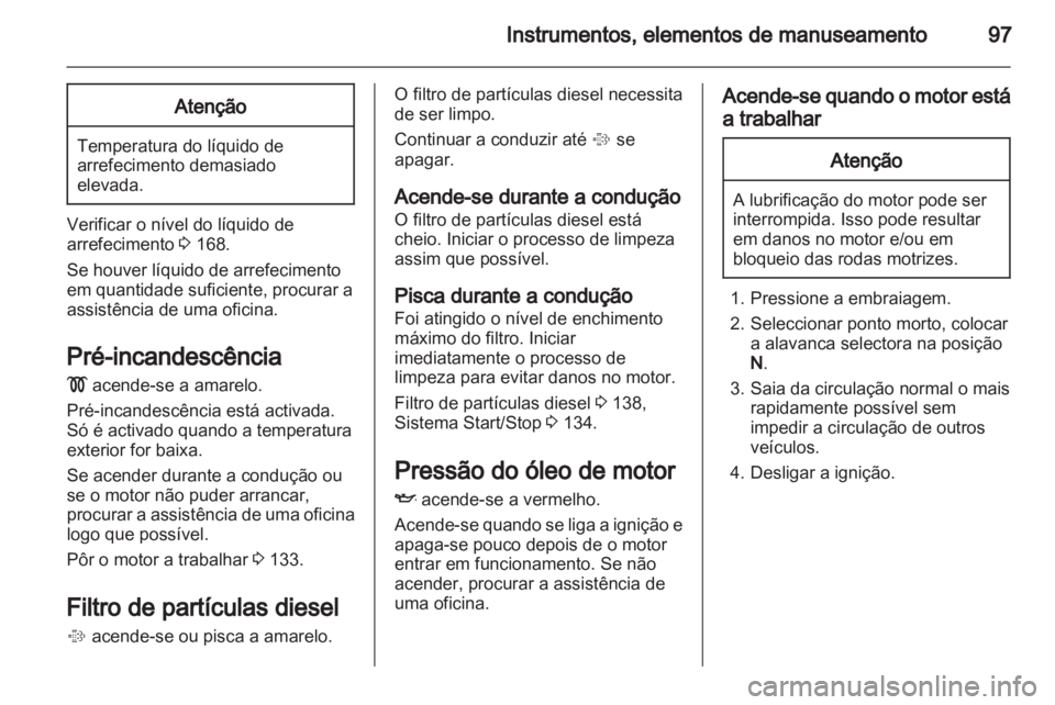OPEL ANTARA 2013.5  Manual de Instruções (in Portugues) 