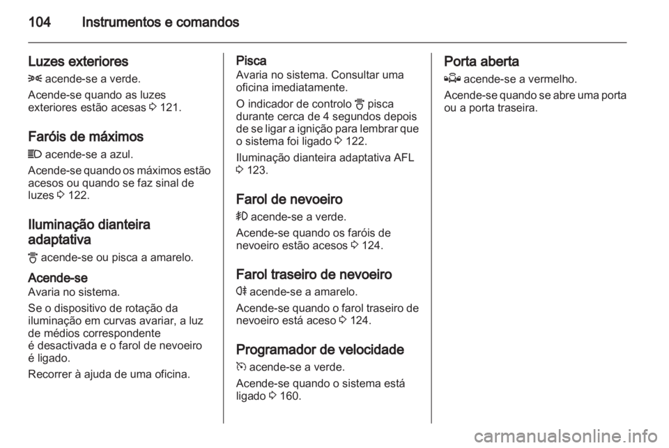 OPEL ASTRA H 2010.5  Manual de Instruções (in Portugues) 
