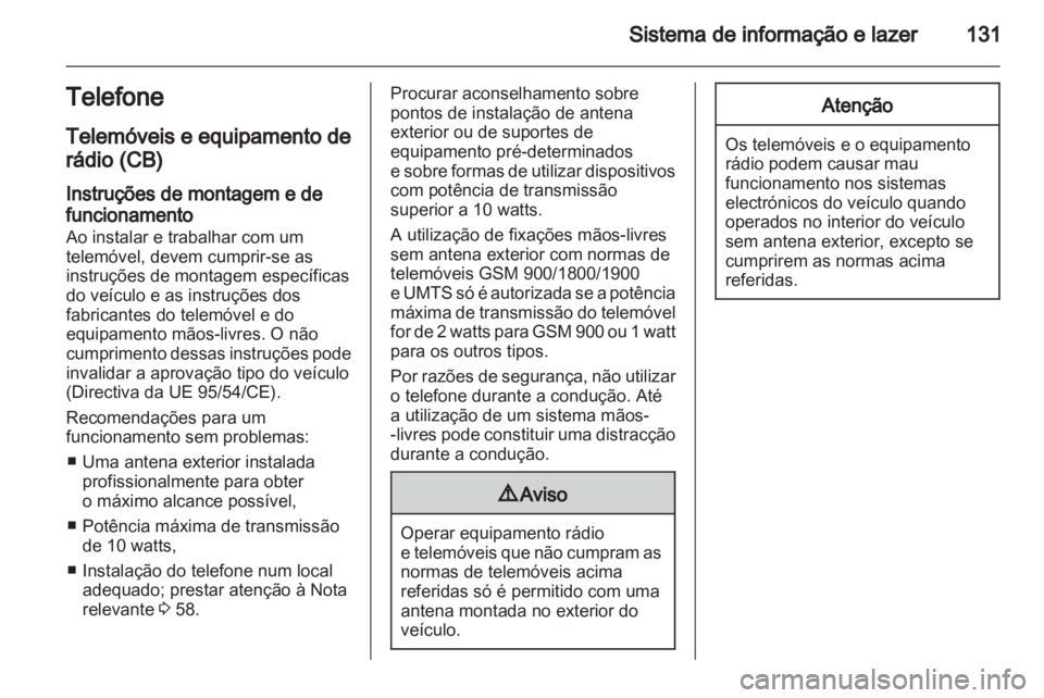OPEL ASTRA H 2010.5  Manual de Instruções (in Portugues) 