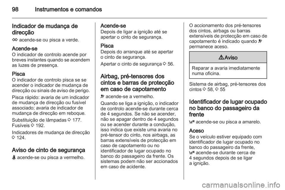 OPEL ASTRA H 2010.5  Manual de Instruções (in Portugues) 