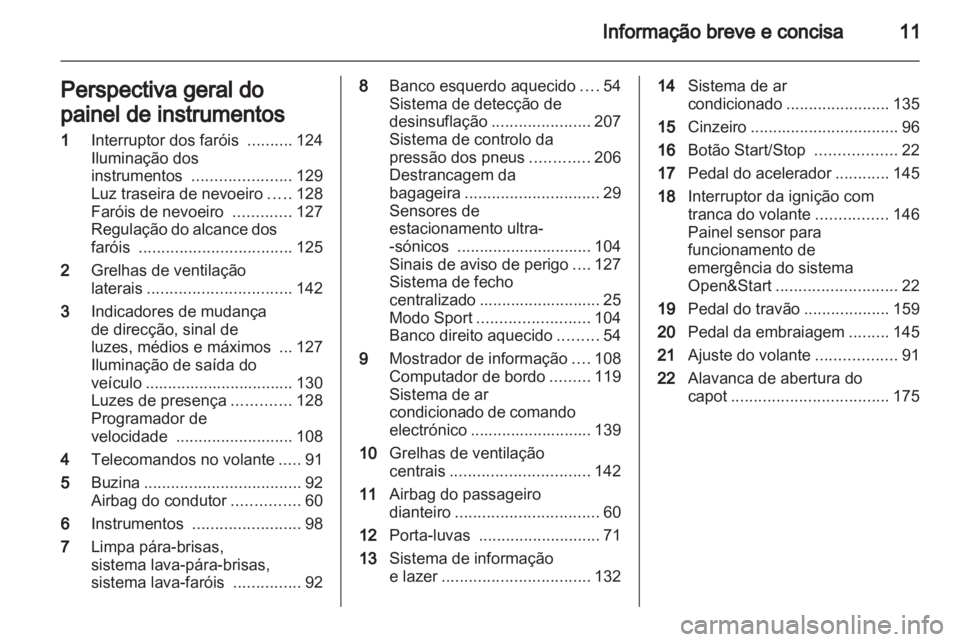 OPEL ASTRA H 2011  Manual de Instruções (in Portugues) 