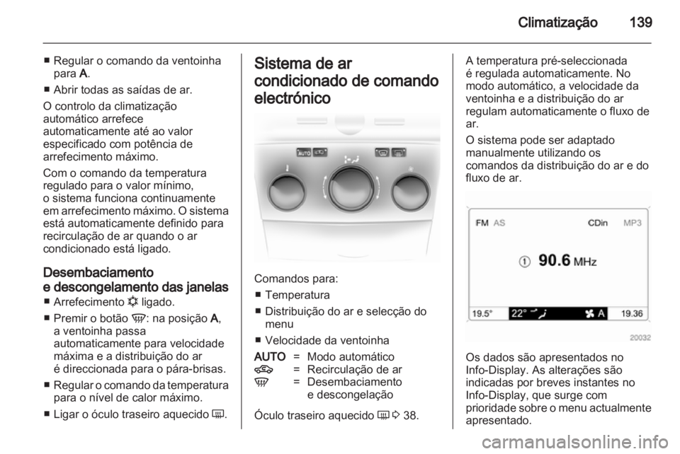 OPEL ASTRA H 2011  Manual de Instruções (in Portugues) 