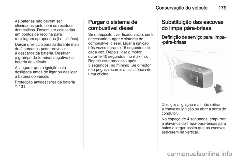OPEL ASTRA H 2011  Manual de Instruções (in Portugues) 