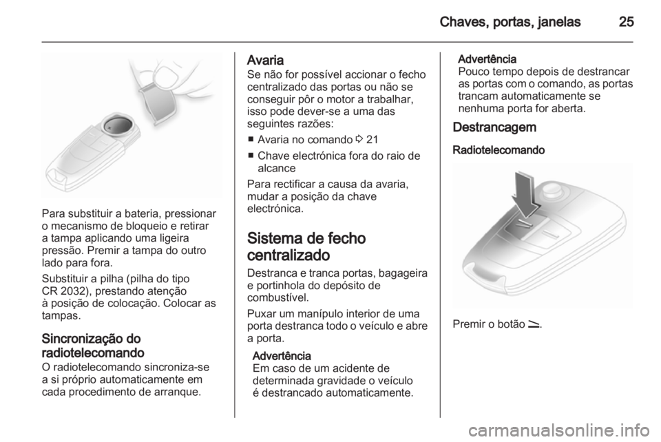 OPEL ASTRA H 2011  Manual de Instruções (in Portugues) 