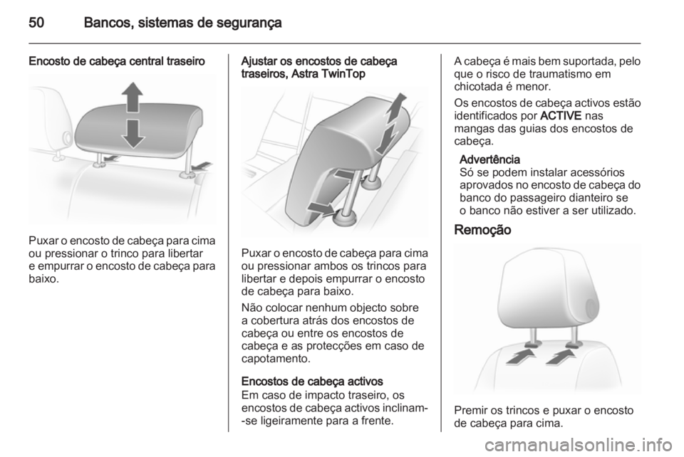 OPEL ASTRA H 2011  Manual de Instruções (in Portugues) 