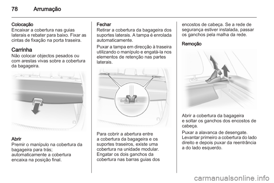 OPEL ASTRA H 2011  Manual de Instruções (in Portugues) 