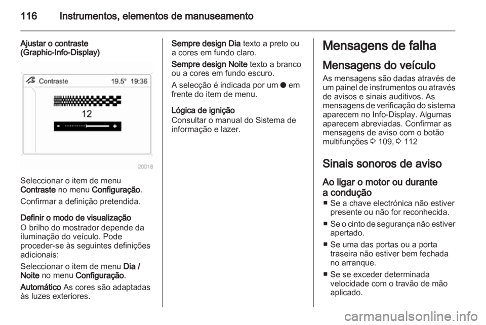 OPEL ASTRA H 2011.5  Manual de Instruções (in Portugues) 