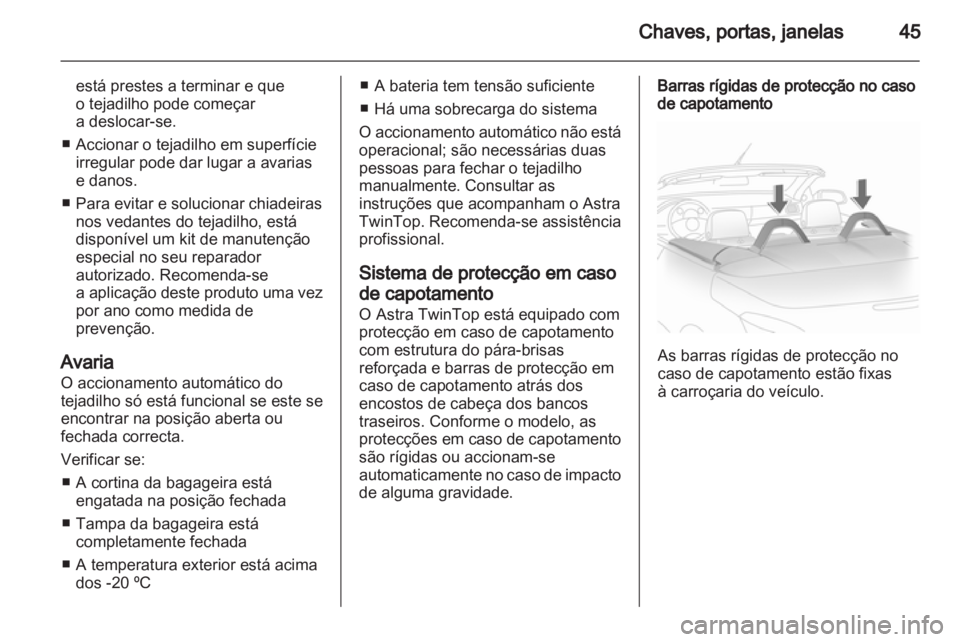 OPEL ASTRA H 2011.5  Manual de Instruções (in Portugues) 
