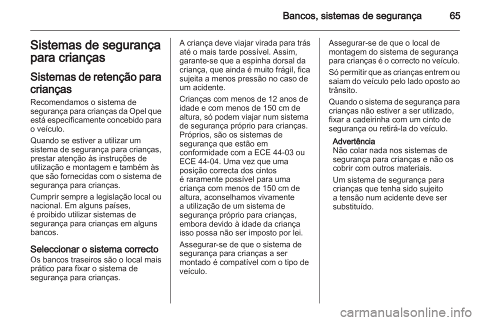 OPEL ASTRA H 2011.5  Manual de Instruções (in Portugues) 