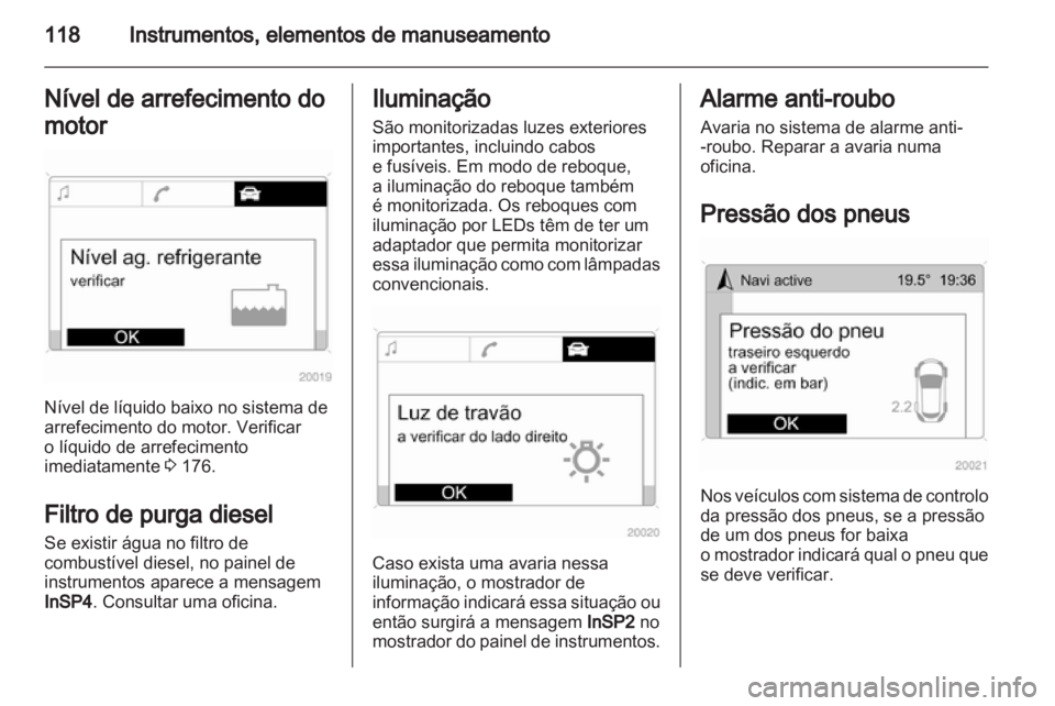 OPEL ASTRA H 2012  Manual de Instruções (in Portugues) 