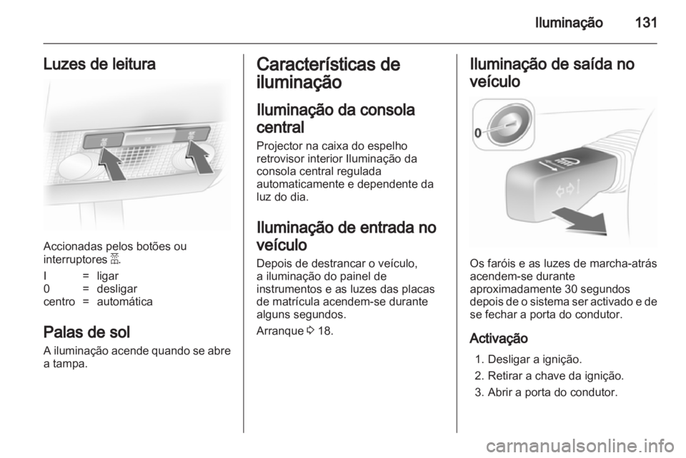 OPEL ASTRA H 2012  Manual de Instruções (in Portugues) 