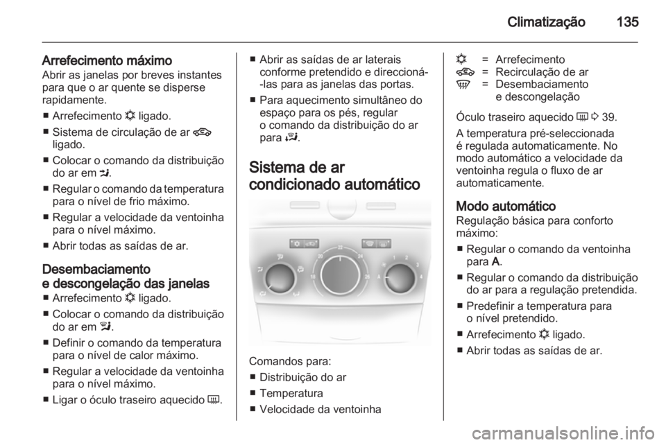 OPEL ASTRA H 2012  Manual de Instruções (in Portugues) 