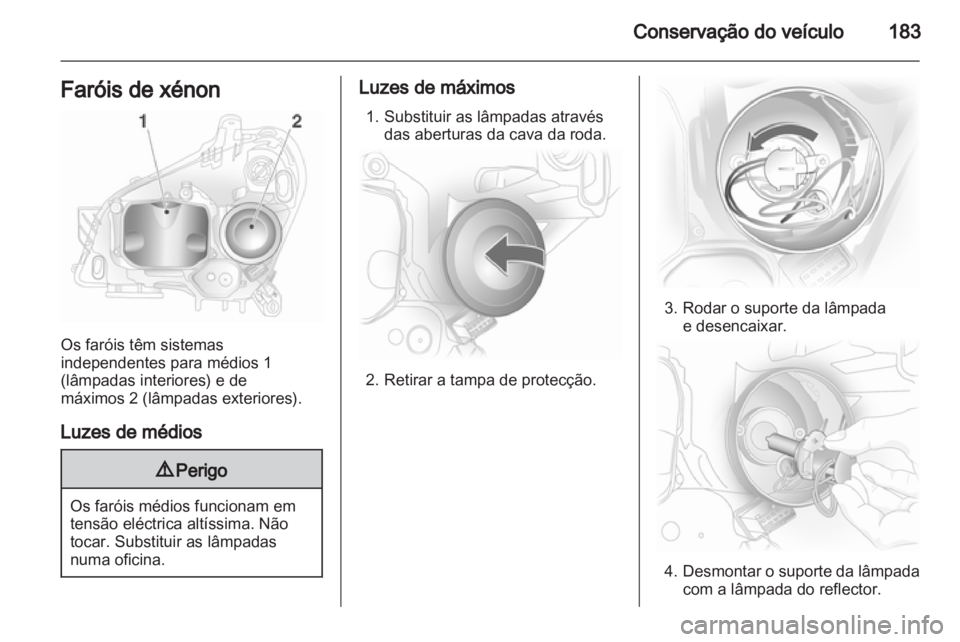 OPEL ASTRA H 2012  Manual de Instruções (in Portugues) 
