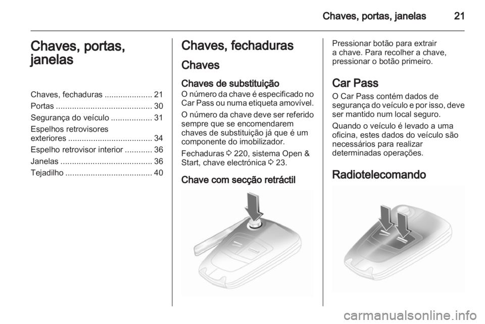 OPEL ASTRA H 2012  Manual de Instruções (in Portugues) 