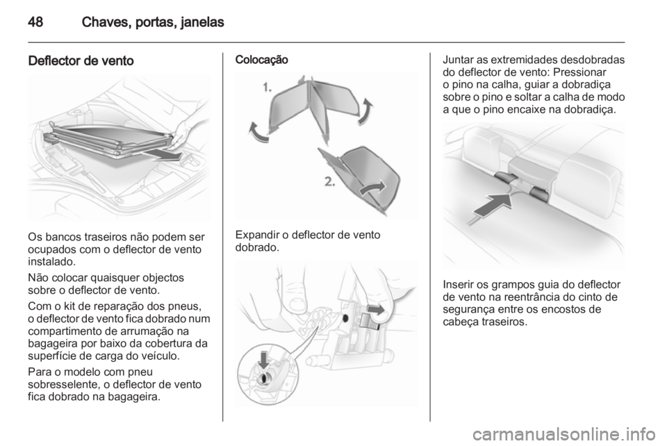OPEL ASTRA H 2012  Manual de Instruções (in Portugues) 