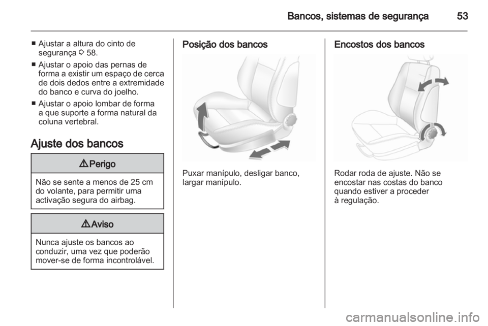 OPEL ASTRA H 2012  Manual de Instruções (in Portugues) 