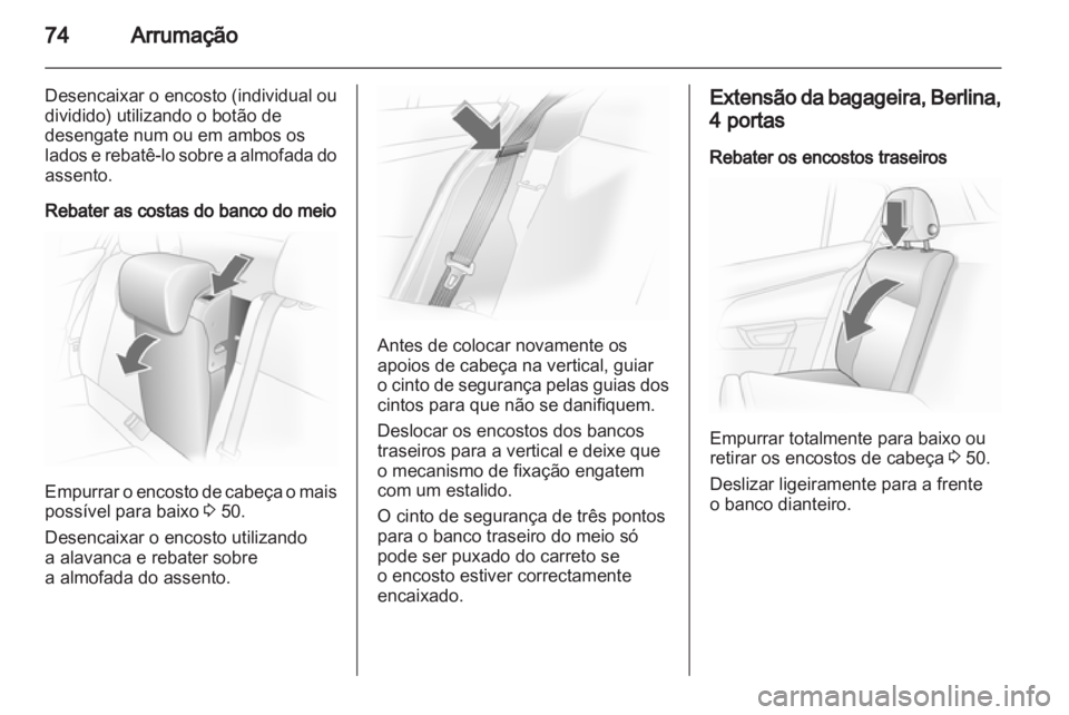 OPEL ASTRA H 2012  Manual de Instruções (in Portugues) 