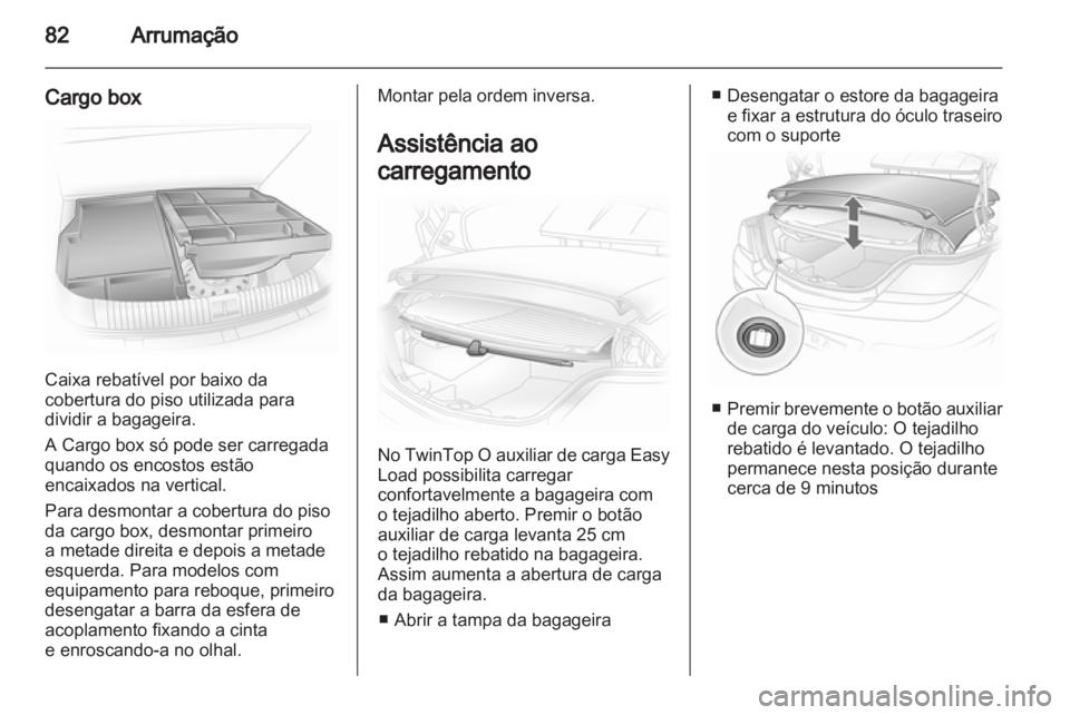 OPEL ASTRA H 2012  Manual de Instruções (in Portugues) 