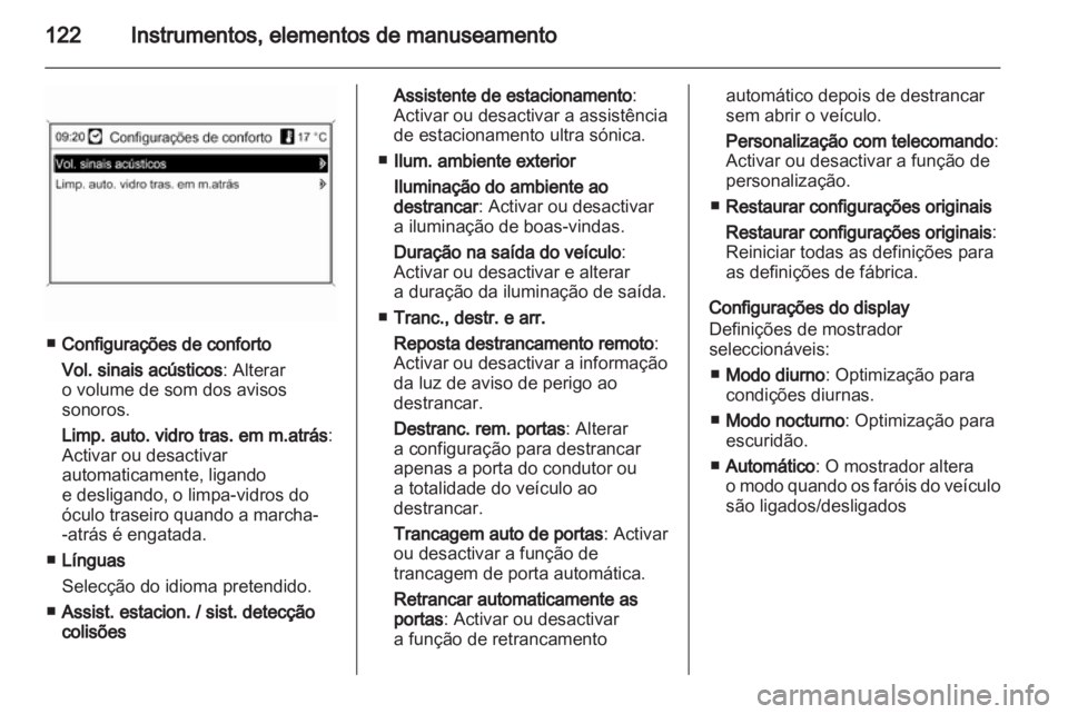 OPEL ASTRA J 2011  Manual de Instruções (in Portugues) 