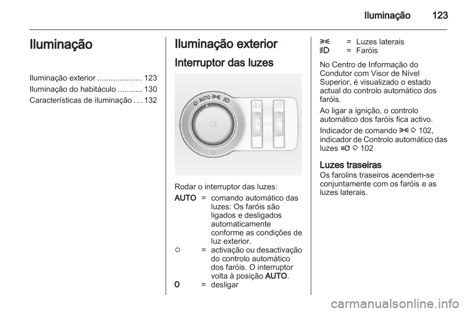 OPEL ASTRA J 2011  Manual de Instruções (in Portugues) 