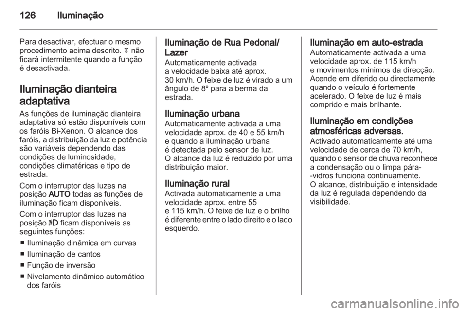 OPEL ASTRA J 2011  Manual de Instruções (in Portugues) 