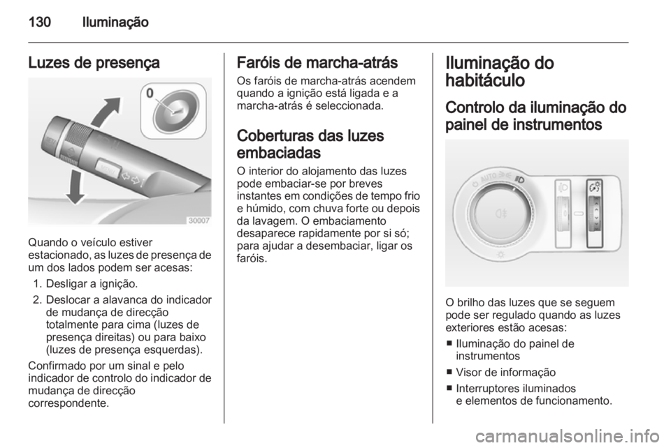 OPEL ASTRA J 2011  Manual de Instruções (in Portugues) 