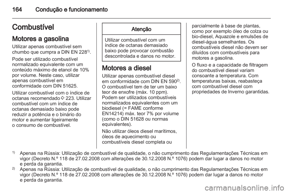 OPEL ASTRA J 2011  Manual de Instruções (in Portugues) 