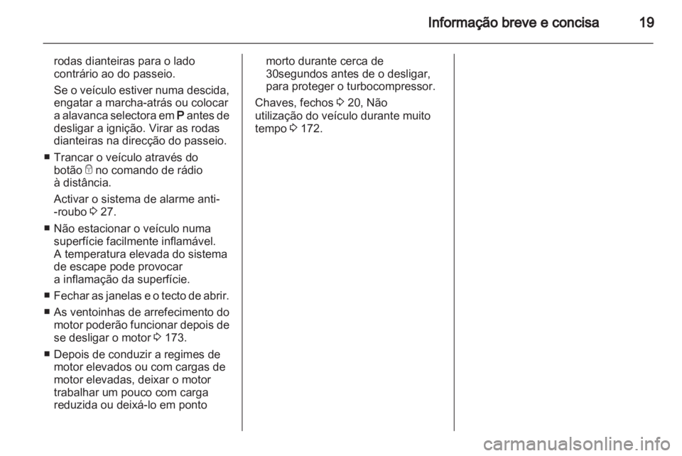 OPEL ASTRA J 2011  Manual de Instruções (in Portugues) 