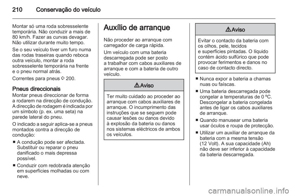 OPEL ASTRA J 2011  Manual de Instruções (in Portugues) 