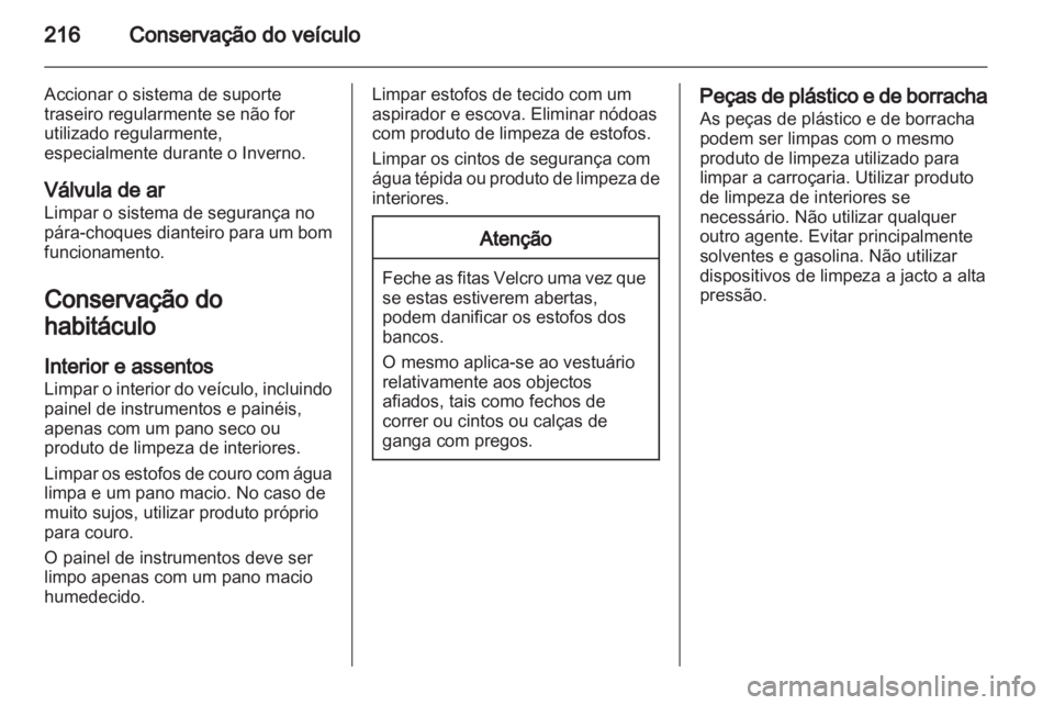 OPEL ASTRA J 2011  Manual de Instruções (in Portugues) 