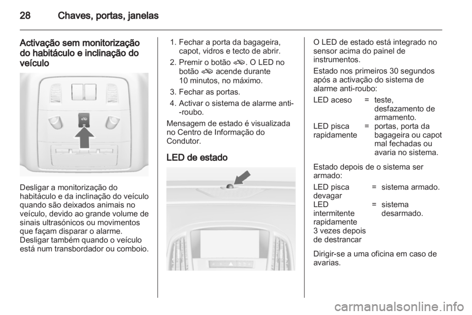 OPEL ASTRA J 2011  Manual de Instruções (in Portugues) 