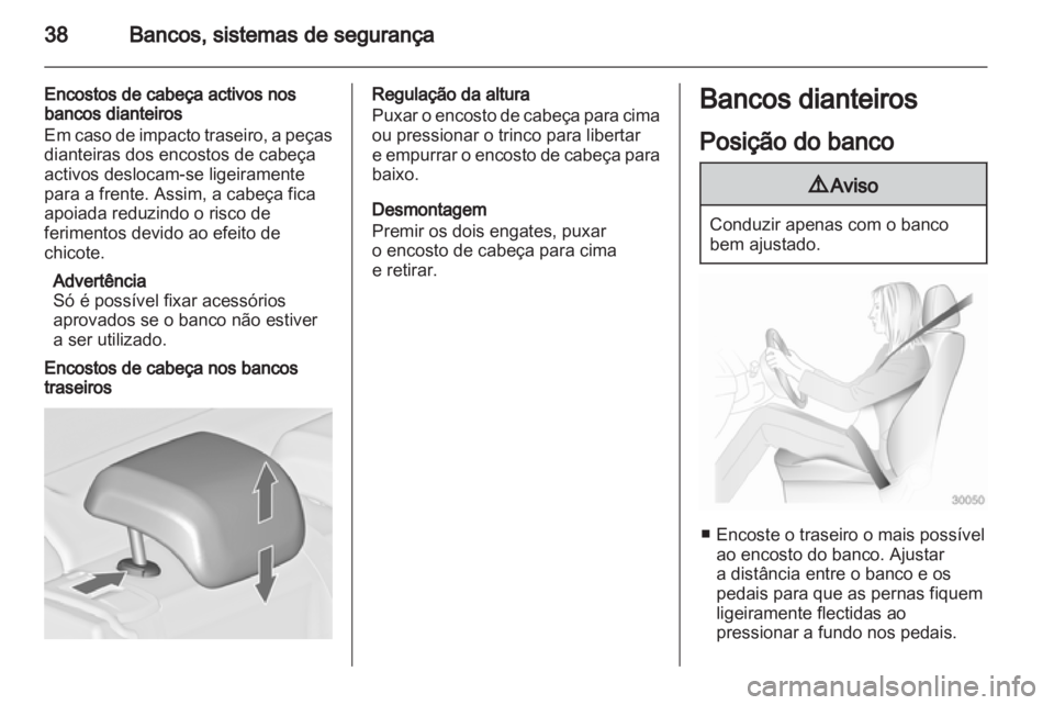 OPEL ASTRA J 2011  Manual de Instruções (in Portugues) 