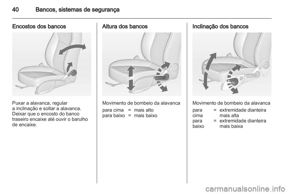 OPEL ASTRA J 2011  Manual de Instruções (in Portugues) 