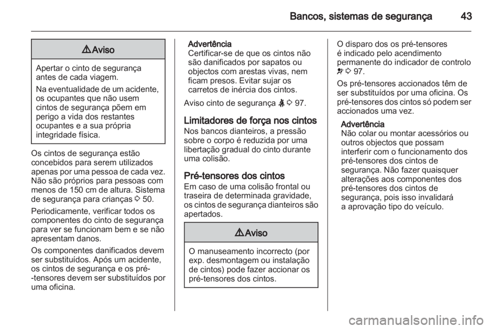 OPEL ASTRA J 2011  Manual de Instruções (in Portugues) 