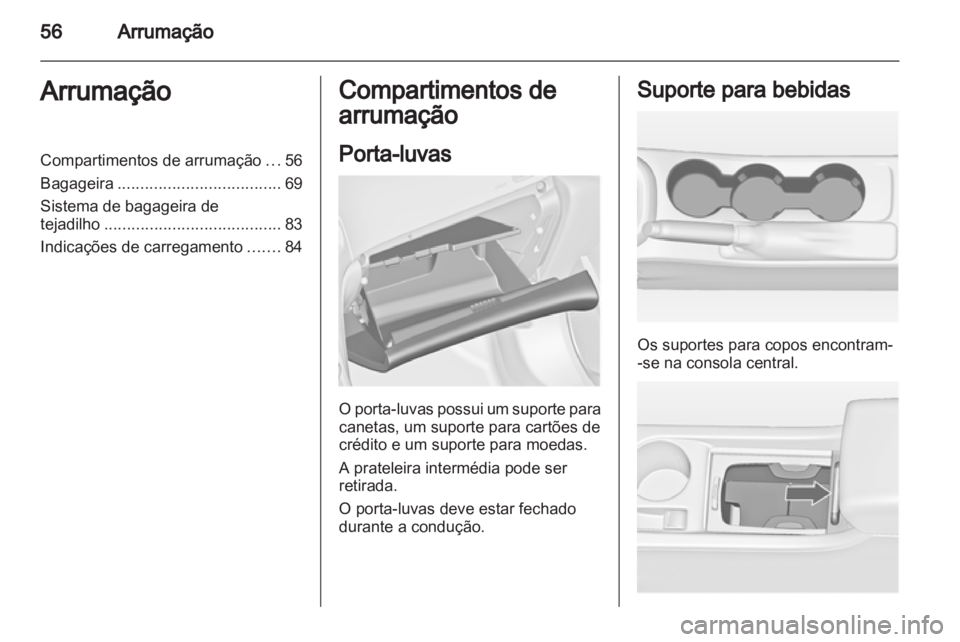 OPEL ASTRA J 2011  Manual de Instruções (in Portugues) 
