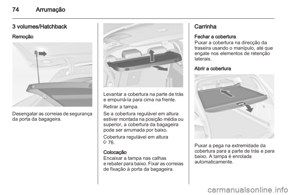 OPEL ASTRA J 2011  Manual de Instruções (in Portugues) 