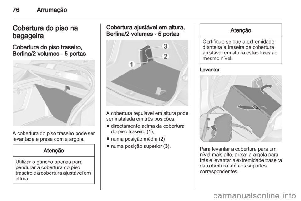 OPEL ASTRA J 2011  Manual de Instruções (in Portugues) 