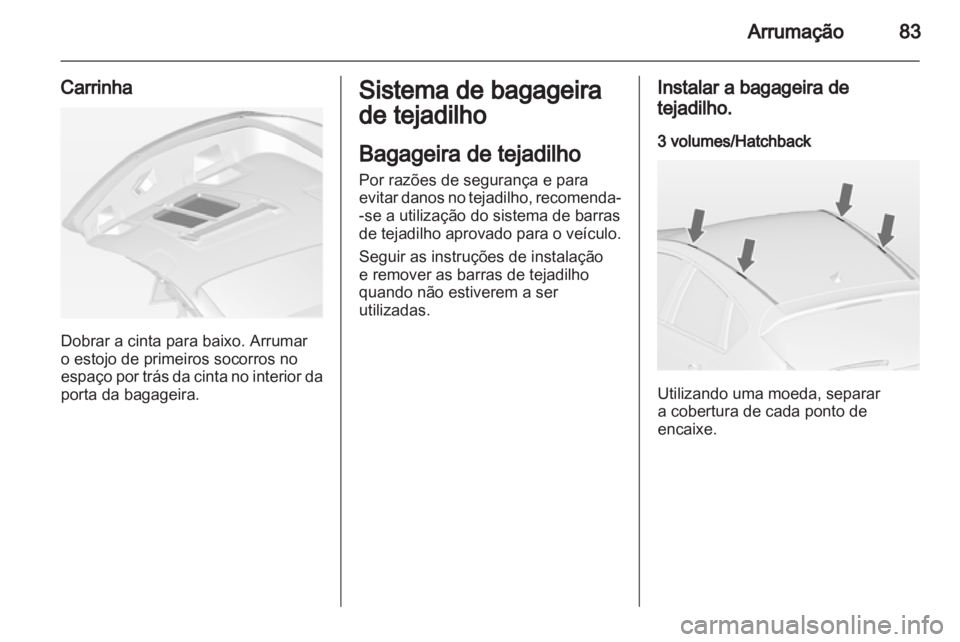 OPEL ASTRA J 2011  Manual de Instruções (in Portugues) 