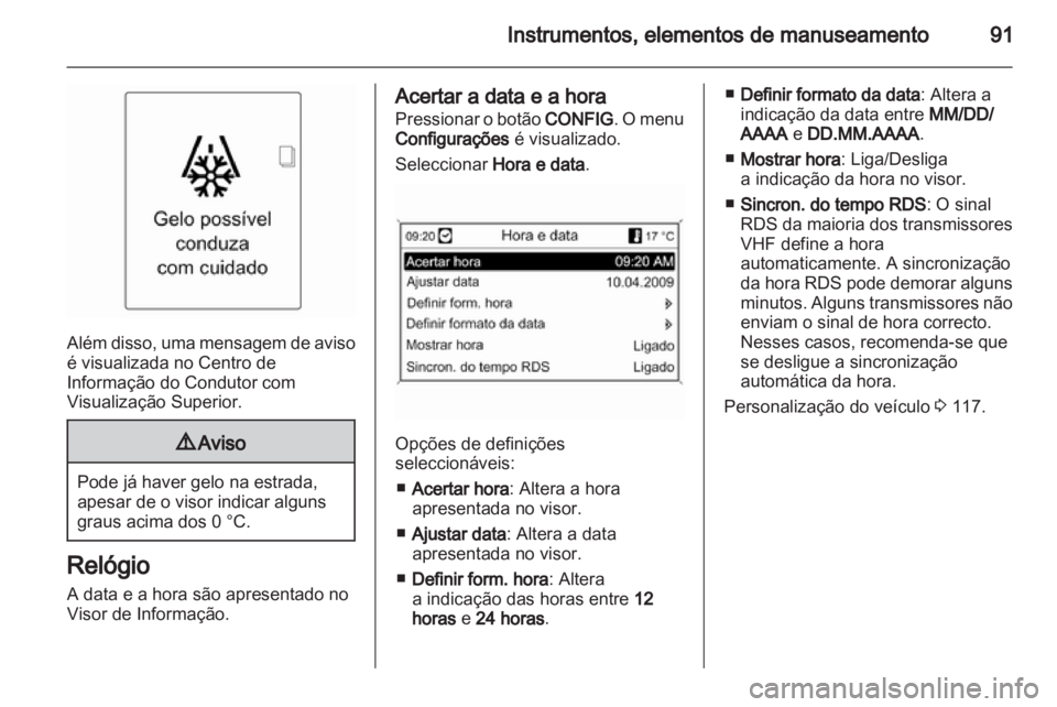 OPEL ASTRA J 2011  Manual de Instruções (in Portugues) 