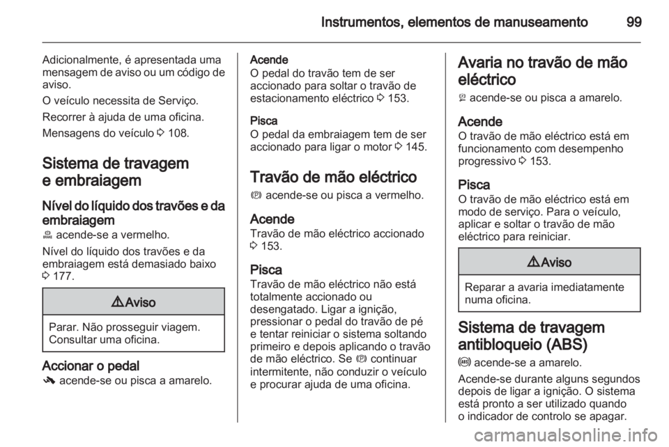 OPEL ASTRA J 2011  Manual de Instruções (in Portugues) 