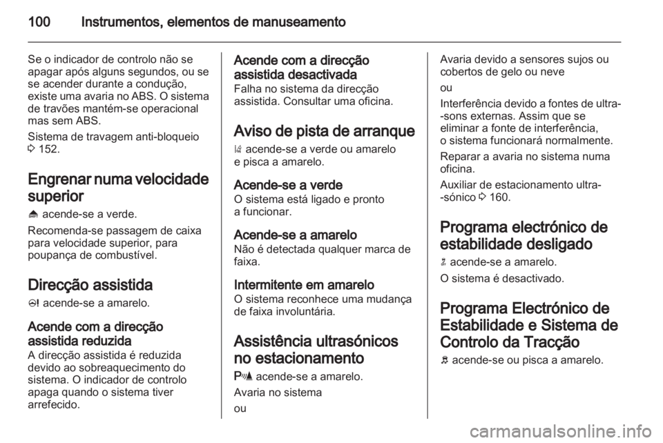 OPEL ASTRA J 2011  Manual de Instruções (in Portugues) 
