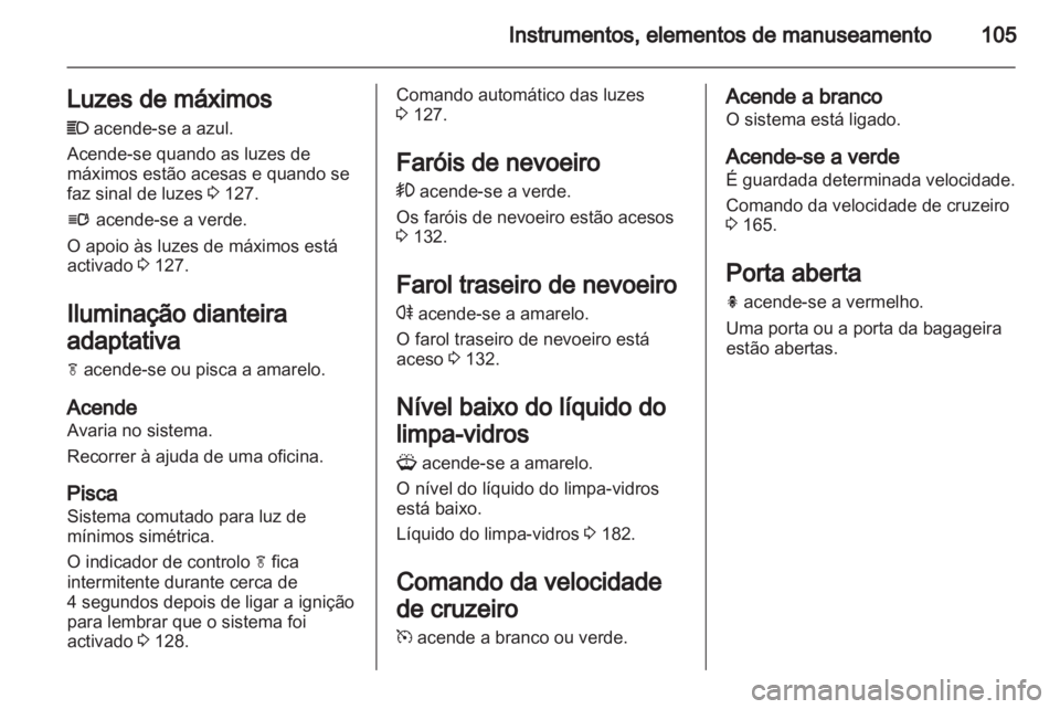 OPEL ASTRA J 2011.5  Manual de Instruções (in Portugues) 